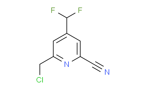 AM141673 | 1806031-15-1 | 2-(Chloromethyl)-6-cyano-4-(difluoromethyl)pyridine