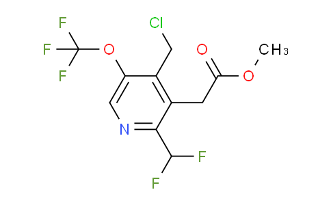 AM141675 | 1805190-81-1 | Methyl 4-(chloromethyl)-2-(difluoromethyl)-5-(trifluoromethoxy)pyridine-3-acetate