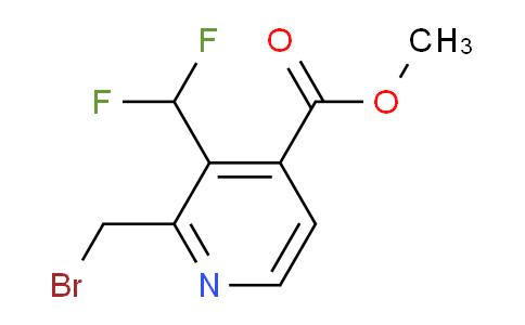 Methyl 2-(bromomethyl)-3-(difluoromethyl)pyridine-4-carboxylate