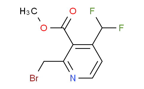 Methyl 2-(bromomethyl)-4-(difluoromethyl)pyridine-3-carboxylate