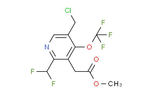 AM141684 | 1805308-29-5 | Methyl 5-(chloromethyl)-2-(difluoromethyl)-4-(trifluoromethoxy)pyridine-3-acetate