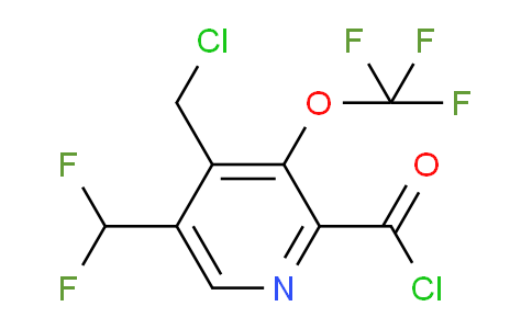 AM141686 | 1806781-17-8 | 4-(Chloromethyl)-5-(difluoromethyl)-3-(trifluoromethoxy)pyridine-2-carbonyl chloride