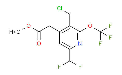 AM141687 | 1805308-35-3 | Methyl 3-(chloromethyl)-6-(difluoromethyl)-2-(trifluoromethoxy)pyridine-4-acetate