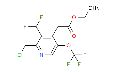 AM141690 | 1804656-01-6 | Ethyl 2-(chloromethyl)-3-(difluoromethyl)-5-(trifluoromethoxy)pyridine-4-acetate