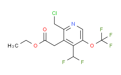 AM141693 | 1805308-40-0 | Ethyl 2-(chloromethyl)-4-(difluoromethyl)-5-(trifluoromethoxy)pyridine-3-acetate