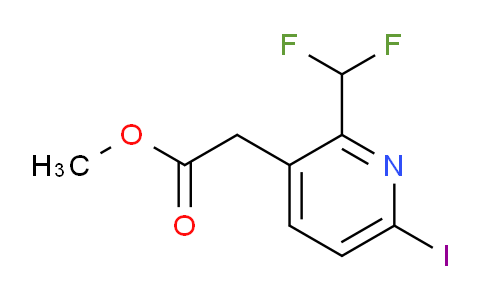 AM141694 | 1804981-87-0 | Methyl 2-(difluoromethyl)-6-iodopyridine-3-acetate