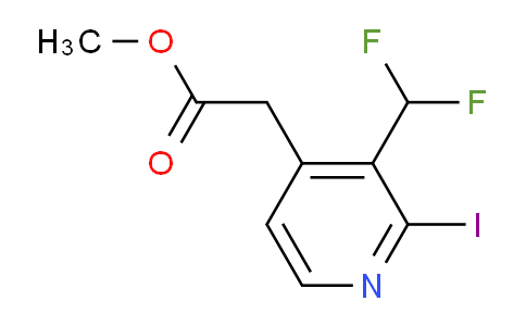 AM141698 | 1805281-04-2 | Methyl 3-(difluoromethyl)-2-iodopyridine-4-acetate