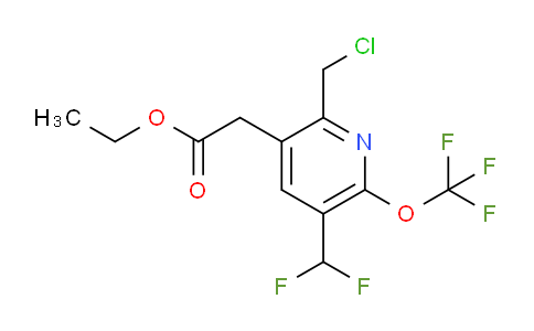 AM141701 | 1804660-07-8 | Ethyl 2-(chloromethyl)-5-(difluoromethyl)-6-(trifluoromethoxy)pyridine-3-acetate