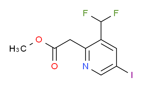 AM141702 | 1805317-06-9 | Methyl 3-(difluoromethyl)-5-iodopyridine-2-acetate