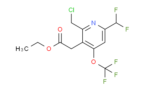 AM141703 | 1805247-99-7 | Ethyl 2-(chloromethyl)-6-(difluoromethyl)-4-(trifluoromethoxy)pyridine-3-acetate