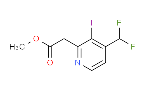 AM141706 | 1805044-06-7 | Methyl 4-(difluoromethyl)-3-iodopyridine-2-acetate