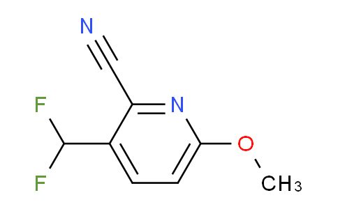AM141711 | 1805305-34-3 | 2-Cyano-3-(difluoromethyl)-6-methoxypyridine