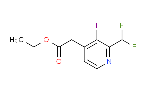 AM141713 | 1806781-74-7 | Ethyl 2-(difluoromethyl)-3-iodopyridine-4-acetate