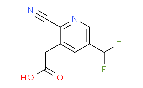 AM141720 | 1805109-99-2 | 2-Cyano-5-(difluoromethyl)pyridine-3-acetic acid