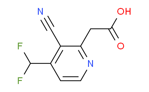 AM141724 | 1804701-97-0 | 3-Cyano-4-(difluoromethyl)pyridine-2-acetic acid