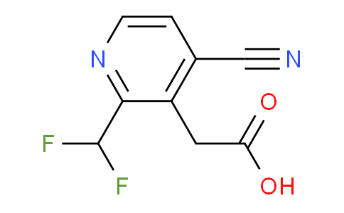 AM141728 | 1806764-68-0 | 4-Cyano-2-(difluoromethyl)pyridine-3-acetic acid