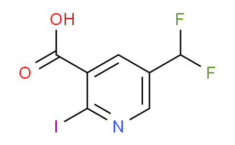 5-(Difluoromethyl)-2-iodopyridine-3-carboxylic acid