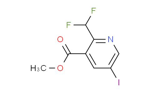 Methyl 2-(difluoromethyl)-5-iodopyridine-3-carboxylate