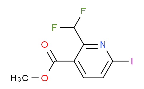 AM141739 | 1805043-90-6 | Methyl 2-(difluoromethyl)-6-iodopyridine-3-carboxylate