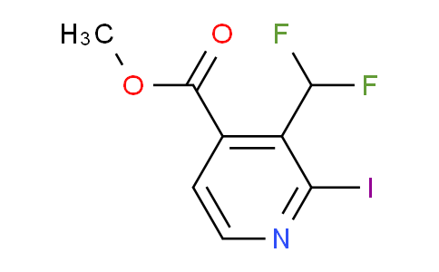 AM141741 | 1805129-72-9 | Methyl 3-(difluoromethyl)-2-iodopyridine-4-carboxylate