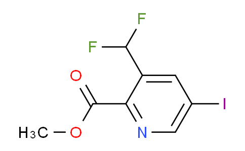 Methyl 3-(difluoromethyl)-5-iodopyridine-2-carboxylate