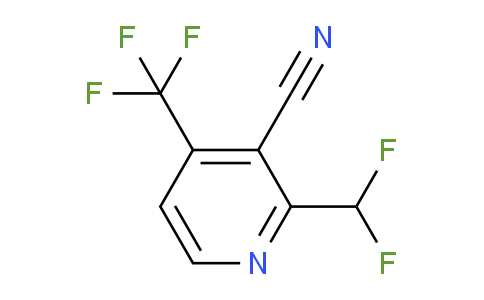 AM141747 | 1804486-27-8 | 3-Cyano-2-(difluoromethyl)-4-(trifluoromethyl)pyridine