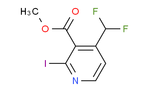 AM141748 | 1806781-66-7 | Methyl 4-(difluoromethyl)-2-iodopyridine-3-carboxylate
