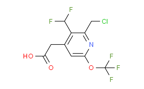 AM141758 | 1805948-49-5 | 2-(Chloromethyl)-3-(difluoromethyl)-6-(trifluoromethoxy)pyridine-4-acetic acid