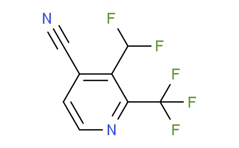 4-Cyano-3-(difluoromethyl)-2-(trifluoromethyl)pyridine