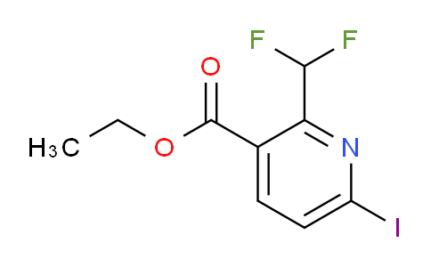 AM141760 | 1806782-24-0 | Ethyl 2-(difluoromethyl)-6-iodopyridine-3-carboxylate