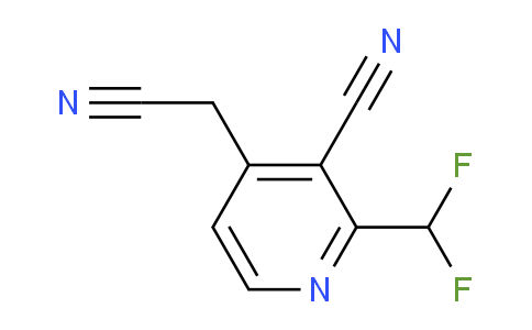 AM141767 | 1806768-88-6 | 3-Cyano-2-(difluoromethyl)pyridine-4-acetonitrile