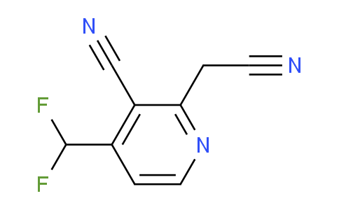 AM141769 | 1805318-58-4 | 3-Cyano-4-(difluoromethyl)pyridine-2-acetonitrile