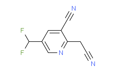AM141770 | 1804486-50-7 | 3-Cyano-5-(difluoromethyl)pyridine-2-acetonitrile