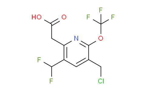AM141772 | 1805307-94-1 | 3-(Chloromethyl)-5-(difluoromethyl)-2-(trifluoromethoxy)pyridine-6-acetic acid