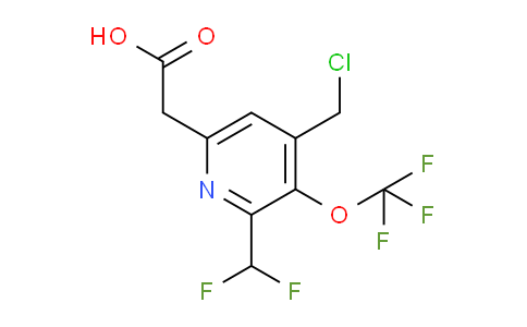 AM141778 | 1805156-34-6 | 4-(Chloromethyl)-2-(difluoromethyl)-3-(trifluoromethoxy)pyridine-6-acetic acid