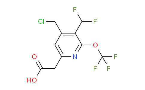 AM141780 | 1806769-97-0 | 4-(Chloromethyl)-3-(difluoromethyl)-2-(trifluoromethoxy)pyridine-6-acetic acid