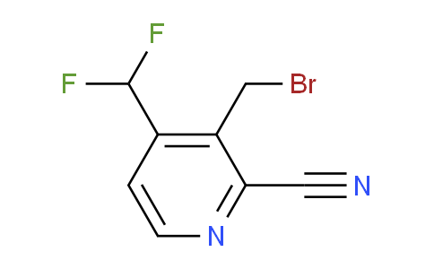 3-(Bromomethyl)-2-cyano-4-(difluoromethyl)pyridine
