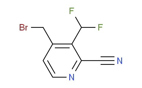 AM141789 | 1803667-60-8 | 4-(Bromomethyl)-2-cyano-3-(difluoromethyl)pyridine