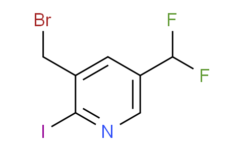 AM141795 | 1805314-67-3 | 3-(Bromomethyl)-5-(difluoromethyl)-2-iodopyridine