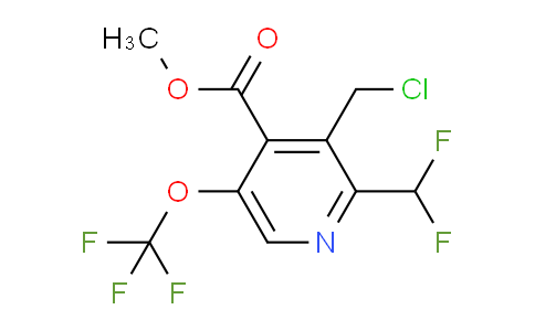 AM141797 | 1806786-68-4 | Methyl 3-(chloromethyl)-2-(difluoromethyl)-5-(trifluoromethoxy)pyridine-4-carboxylate