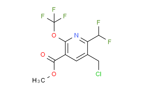 AM141800 | 1804657-64-4 | Methyl 3-(chloromethyl)-2-(difluoromethyl)-6-(trifluoromethoxy)pyridine-5-carboxylate