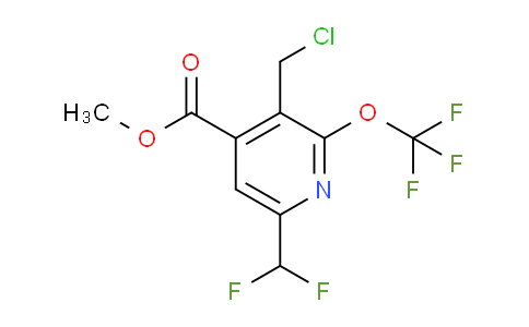 AM141801 | 1805312-79-1 | Methyl 3-(chloromethyl)-6-(difluoromethyl)-2-(trifluoromethoxy)pyridine-4-carboxylate