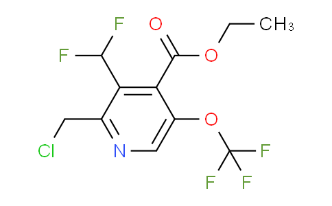AM141805 | 1806779-84-9 | Ethyl 2-(chloromethyl)-3-(difluoromethyl)-5-(trifluoromethoxy)pyridine-4-carboxylate