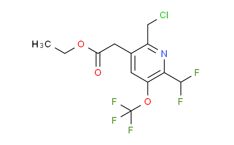 AM141808 | 1803991-27-6 | Ethyl 2-(chloromethyl)-6-(difluoromethyl)-5-(trifluoromethoxy)pyridine-3-acetate