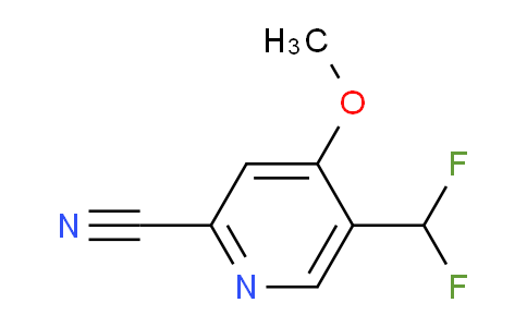 2-Cyano-5-(difluoromethyl)-4-methoxypyridine
