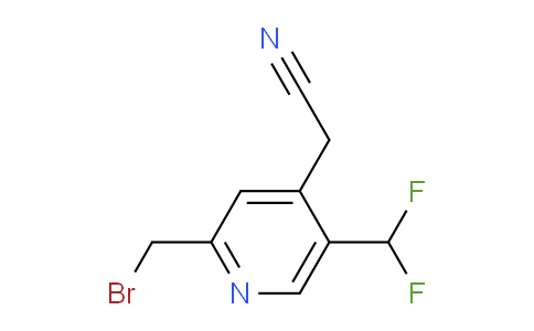 AM141827 | 1805314-12-8 | 2-(Bromomethyl)-5-(difluoromethyl)pyridine-4-acetonitrile