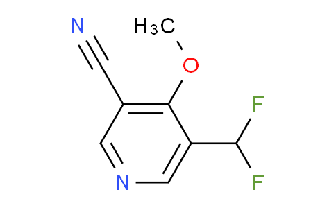 3-Cyano-5-(difluoromethyl)-4-methoxypyridine
