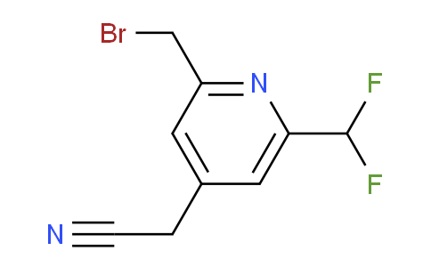 AM141830 | 1805304-80-6 | 2-(Bromomethyl)-6-(difluoromethyl)pyridine-4-acetonitrile