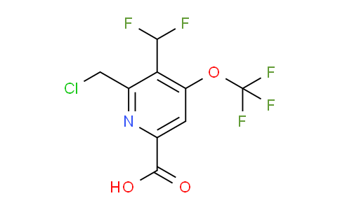 AM141831 | 1805953-16-5 | 2-(Chloromethyl)-3-(difluoromethyl)-4-(trifluoromethoxy)pyridine-6-carboxylic acid