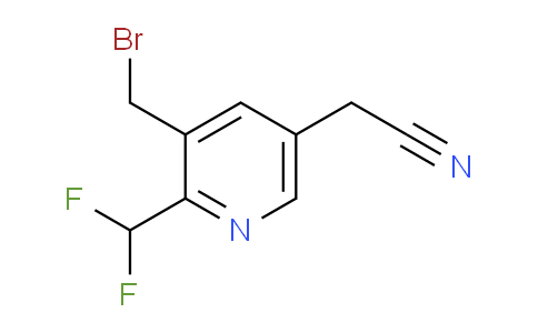AM141836 | 1805318-97-1 | 3-(Bromomethyl)-2-(difluoromethyl)pyridine-5-acetonitrile